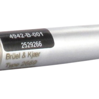 HBK 4942-B-001型  帶2669-B型前置放大器的?英寸擴散場傳聲器，6.3 Hz 至 16 kHz，預極化
