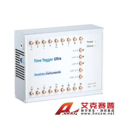 Swabian Time Tagger Ultra 流式時(shí)間數(shù)字轉(zhuǎn)換器