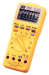 真均方根/資料記憶數(shù)位電表(RS232)TES-2804