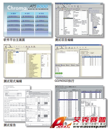 高性能自動測試系統 Chroma 8000 ATS