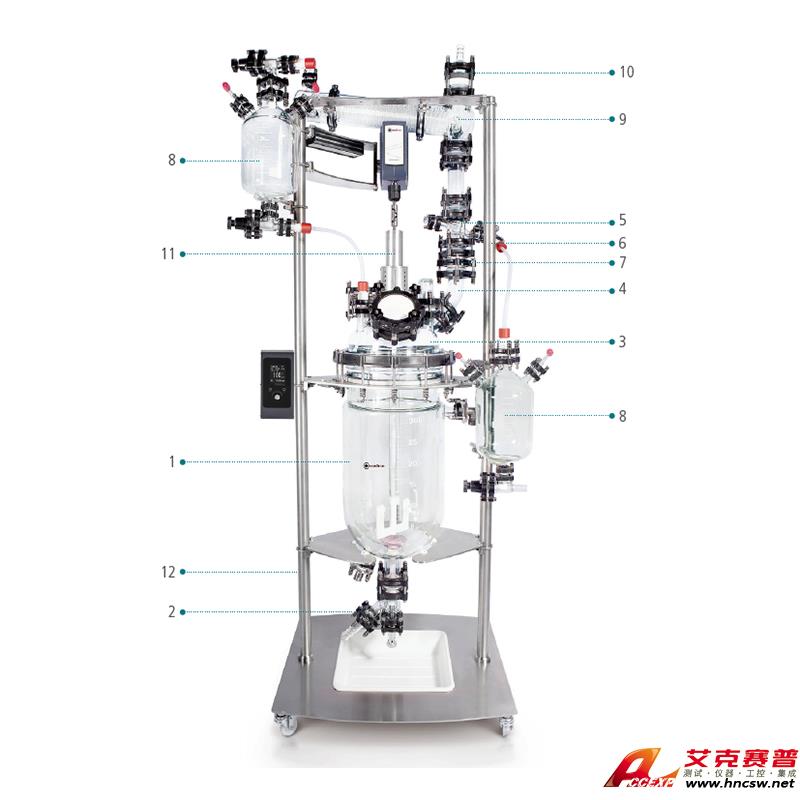 JULABO優萊博 50L中試反應釜（臥式冷凝器）, KC-PLUS-CH50L DN45