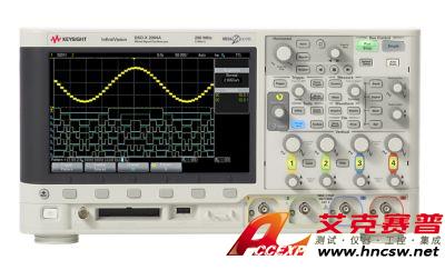 keysight是德 DSOX2004A 示波器：70 MHz，4 個(gè)模擬通道